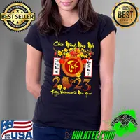 Chuc Mung Nam Moi Tet 2023 Happy Vietnamese New Year Cat T-Shirt Ladies Tee