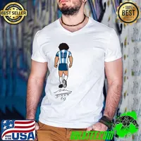 Cute cartoon design d10s the legends diego maradona classic shirt