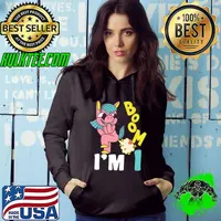 Farting Unicorn 1st Birthday Boom I Am 1 Year Birthday Girls T-Shirt Hoodie