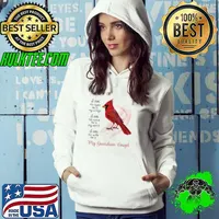 I Am His Wife He Is Guardian Angel I Am His Eyes He Is My Wings Bird T-Shirt Hoodie