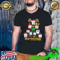 Oh Dentistree Xmas Christmas Dentist Dental Assistant T-Shirt