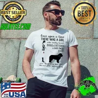 Once Upon A Time There Was A Girl Dogs And Tattoos The End Of The Fucking Story T-Shirt Unisex