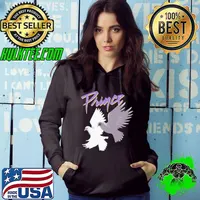 1984 prince purple rain doves world tour classic s Hoodie