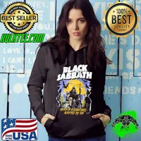 Born in a graveyard black sabbath classic s Hoodie
