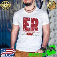 Er nurse cute christmas souvenirs gifts classic shirt