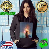 Fireworks At Sea Women See Eternal Love T-Shirt Hoodie