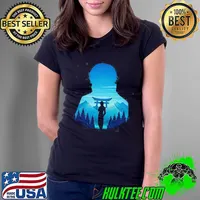 Silhouette toge inumakI classic artwork jujutsu kaisen s Ladies Tee