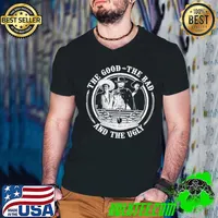 The good the bad logo clint eastwood classic shirt