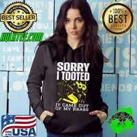 Trumpe sarcastic trumpet player jazz band trombone tooted came out of my brass T-Shirt Hoodie