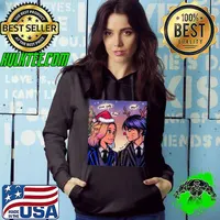 Wednesday christmas fanart enid and wednesday classic s Hoodie