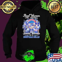 Real women love football Buffalo smart women love the Buffalo Bills signatures s Hoodie