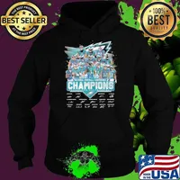 2022 national football conference champions Philadelphia Eagles football signatures s Hoodie
