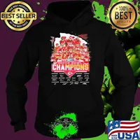 2023 super bowl champions Kansas city Chiefs football signatures s Hoodie