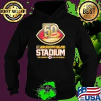 50 Kansas city Chiefs at arrowhead stadium the loudest in the world s Hoodie