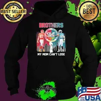 Brothers my mom can't lose Kansas city Chiefs Philadelphia Eagles champions 2022 s Hoodie