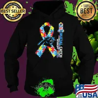 Carolina Panthers Crucial catch intercept Autism NFL s Hoodie