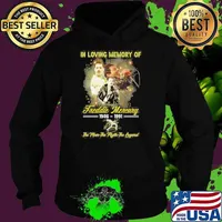 In loving memory of Freddie Mercury 1946-1991 the man the myth the legend signature s Hoodie