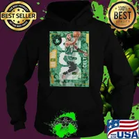 Jayson Tatum #0 Boston Air mail Celtics signature s Hoodie