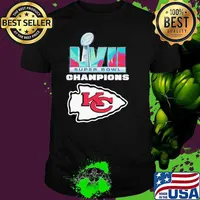 Kansas city Chiefs super bowl champions LVII football shirt