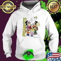 Peanuts snoopy charlie brown woodstock and friends cartoon film s Hoodie
