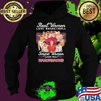 Real women love basketball smart women love the Razorbacks s Hoodie