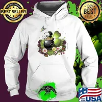 Snoopy and woodstocks sleep on gold St Partrick's day s Hoodie