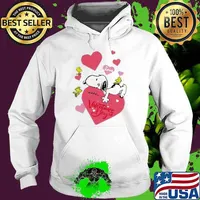 Snoopy love happy Valentine's day woodstock s Hoodie