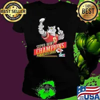 Super Bowl champions Kansas city Chiefs LVII cup s Ladies tee