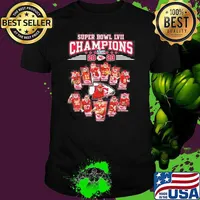 Super Bowl LVII Champions 2023 Kansas city Chiefs signatures sport shirt