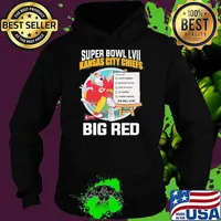 Super Bowl LVII Kansas city Chiefs big red job well done s Hoodie