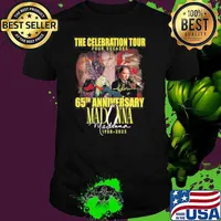 The Celebration tour four decades 65th anniversary Madonna 1958-2023 signature shirt