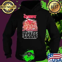 The Chiefs 63rd anniversary 1960-2023 thank you for the memories signatures s Hoodie