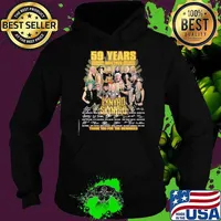 59 years 1964-2023 Lynyrd Skynyrd thank you for the memories signatures s Hoodie