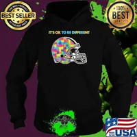 Cleveland Browns it's ok to be different autism s Hoodie