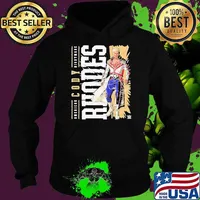 Cody Rhodes Vertical American Nightmare Signature s Hoodie