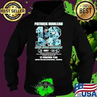 Patrick Marleau 12 San Jose Sharks 12 Forever Teal Thank You For Everything Patrick Shirt Hoodie