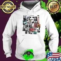 Records Merchandise G59 Halloween Collage Night of the grey s Hoodie