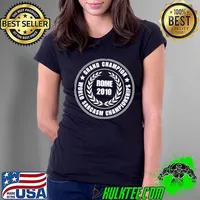 Sarcasm World Champion Grand Champion Stars Rome 2010 T-Shirt
