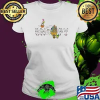 Snoopy and woodstocks Easter day s Ladies tee