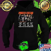Springsteen and estreet band thank you for the memories 2023 tour signatures s Hoodie