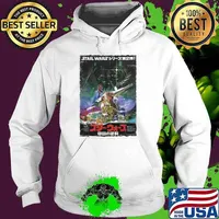Star Wars Japanese Movie Poster Unisex Softstyle s Hoodie