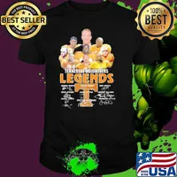Tennessee volunteers legends Travis Henry Jason Witten signatures shirt