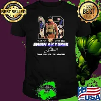 18 years of 2004-2022 Engin Akyurek thank you for the memories signature shirt