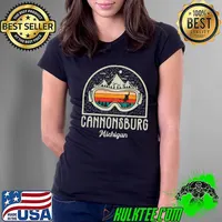 Cannonsburg in michigan mountain glasses retro T-Shirt