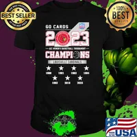Go cards 2023 Louisville cardinals acc women's basketball tournament champions shirt