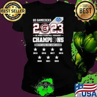 Go Gamecocks 2023 South Carolina sec women's basketball tournament champions s Ladies tee