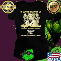 In loving memory of Taylor Hawkins 1972-2023 the man the myth the legend signature s Ladies tee