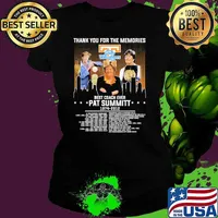 Thank you for the memories lady Volunteers best coach ever pat summitt 1974-2012 s Ladies tee