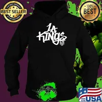 Youth Los Angeles Kings Levelwear Black Little Richmond s Hoodie