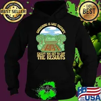 Gardening Is Like Therapy Except You Get Eat The Results Plant Lover Garden T-Shirt Hoodie